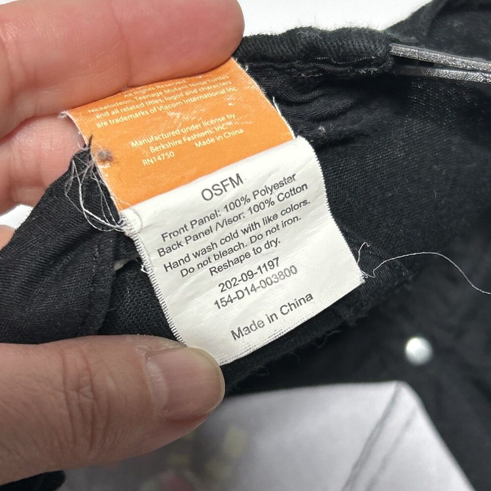 TMNT Nickelodeon Kids/Youth Ages 8-14 Hat Snapback Teenage Mutant Ninja Turtles - Picture 9 of 9